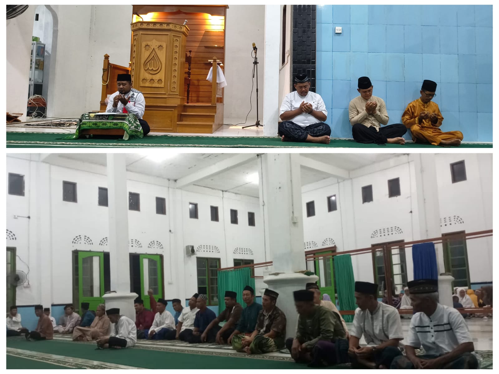 Muhasabah Akhir Tahun, Doa Bersama Sambut Tahun Baru Islam 1448 Hijriah di Masjid Jami’ Al-Hikmah Desa Tapau